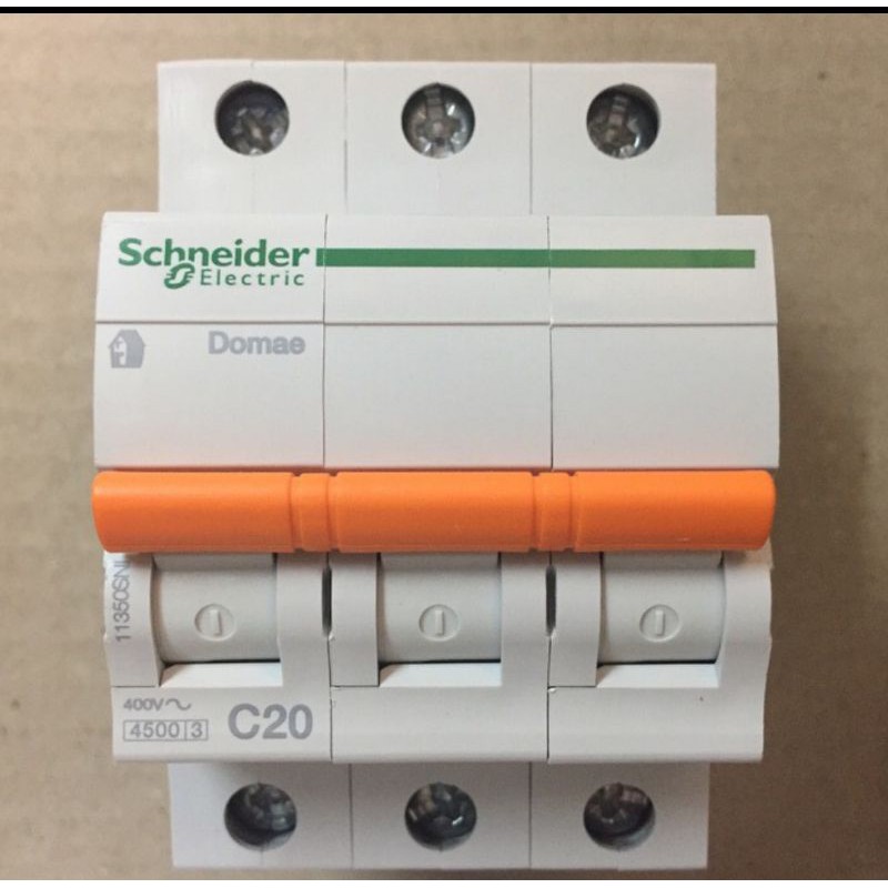 MCB SCHNEIDER 3P 20A 20AMPERE / BREAKER / PEMUTUS ARUS LISTRIK
