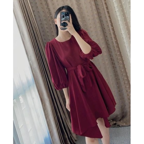 Toply shop New Dres wanita Geogia Dres korea style