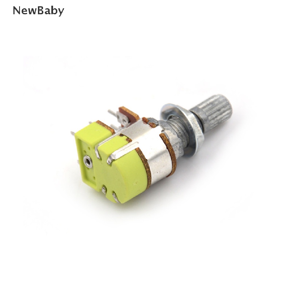 Newbaby B50K Potentiometer Switch Kontrol Volume Dual Linear 50K Ohm