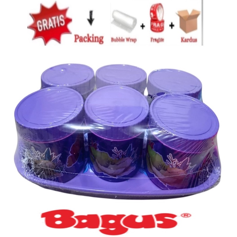 Tonam Besar toples nampan / calista toples set sealware warna