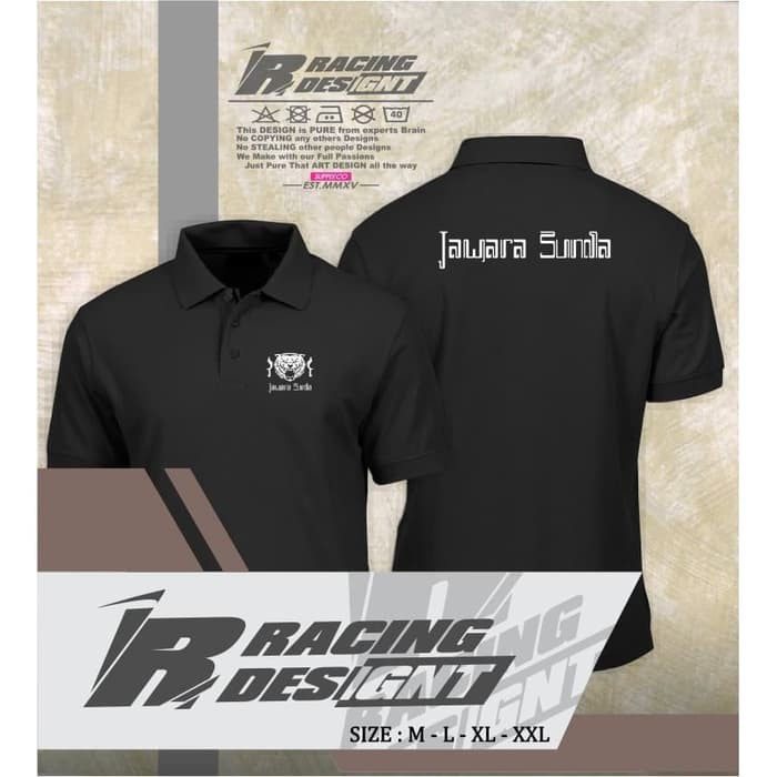 Poloshirt / Kaos Polo Jawara Sunda Terbaru Kualitas Distro  -BL