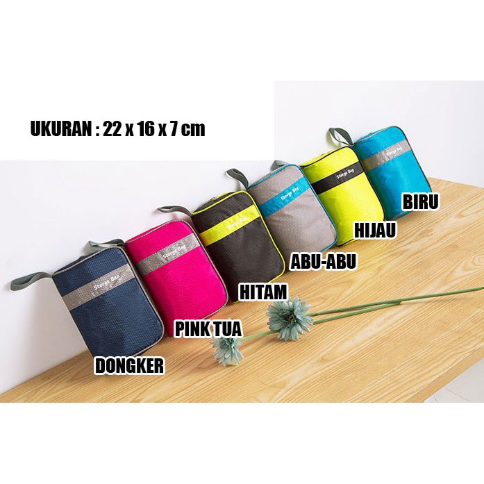 Storage Bag Multifungsi Tas Mandi Cosmetic Organizer Pouch Doky