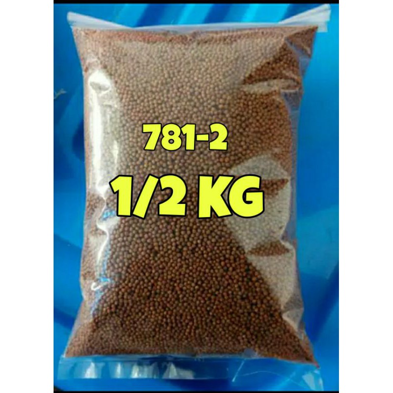 pelet ikan lele 781-2 hi pro vite pakan ikan nila 781-2 hi pro vite kemasan 500gr