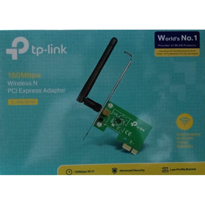 TPLINK TL-WN781ND 150Mbps Wireless N PCI Express Adapter