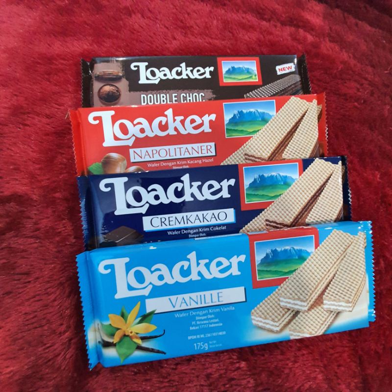 Wafer Loacker 175gr All Variant