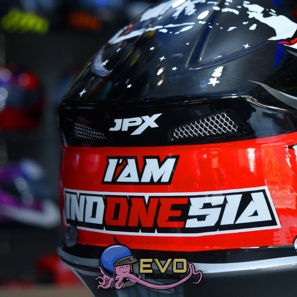 HELM JPX CROSS_FOX1 SERI X39 BLACK GLOSSY SUPERBLACK + GOOGLE SNAIL (ONGKIR 2 KG), PAKET GOOGLE SNAIL ORIGINAL - HELM JPX CROSS PAKET GANTENG JPX FOX1 CROSS HELM JPX TERBARU