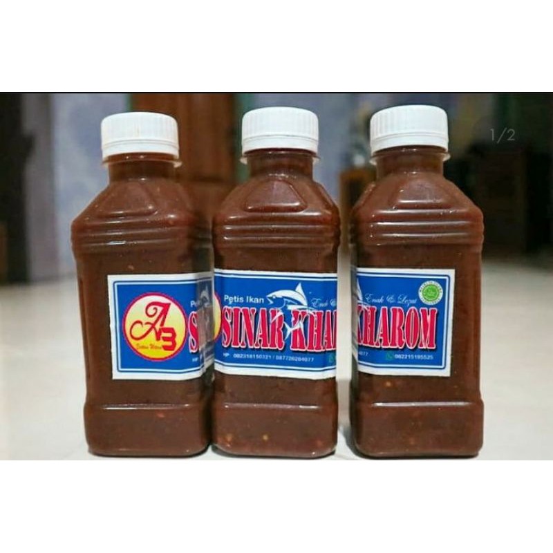 

petis ikan siap saji