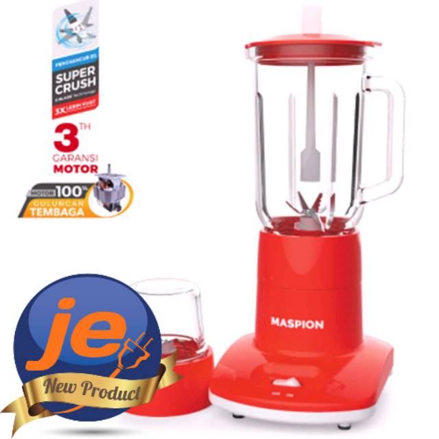 Blender maspion 1L kaca MT1262GL