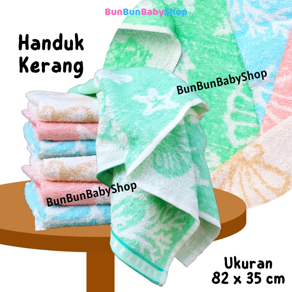 Handuk Bayi Embos Lembut Uk. 83x37cm Beruang Peralatan Mandi Baby New Born Unisex Washlap Bordir Perlengkapan Baru Lahir Anak Murah Travel Perawatan Balita