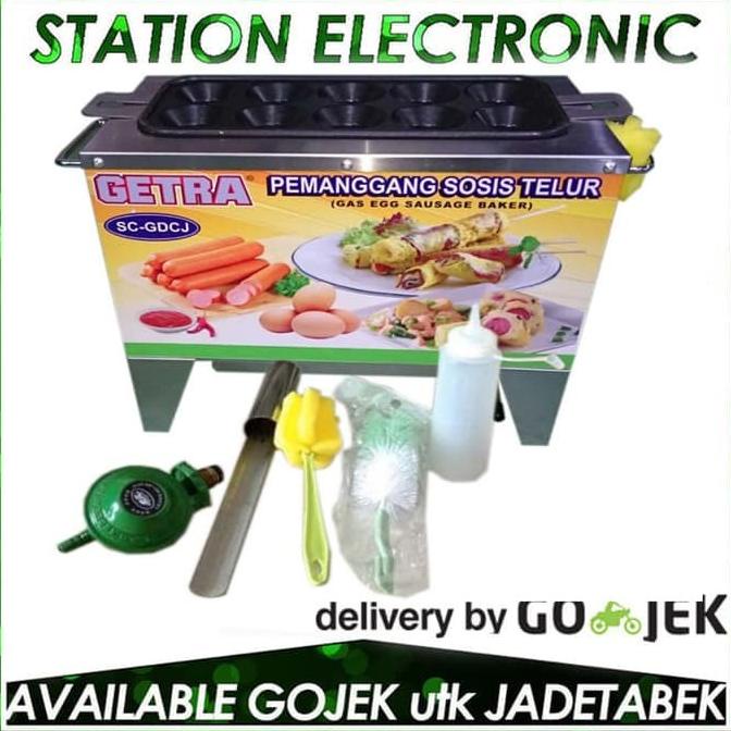 Getra Pemanggang Sosis Telur Sc-Gdcj Gas 10 Sosis