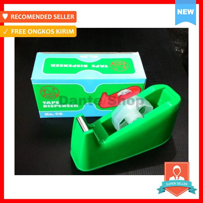 

Selotip & Double Tape - Tape Dispenser Lion No. 50 - Pengikat & Perekat