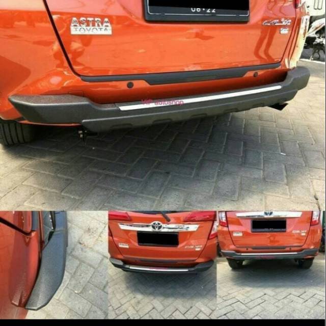 TANDUK PENGAMAN BUMPER BELAKANG MOBIL CALYA/SIGRA