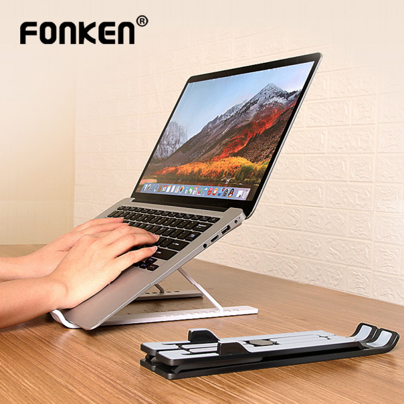 Fonken Stand Holder Laptop Adjustable Untuk Tablet Macbook Pro Air Ipad