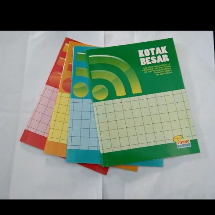 

Buku kotak besar VISION isi 30