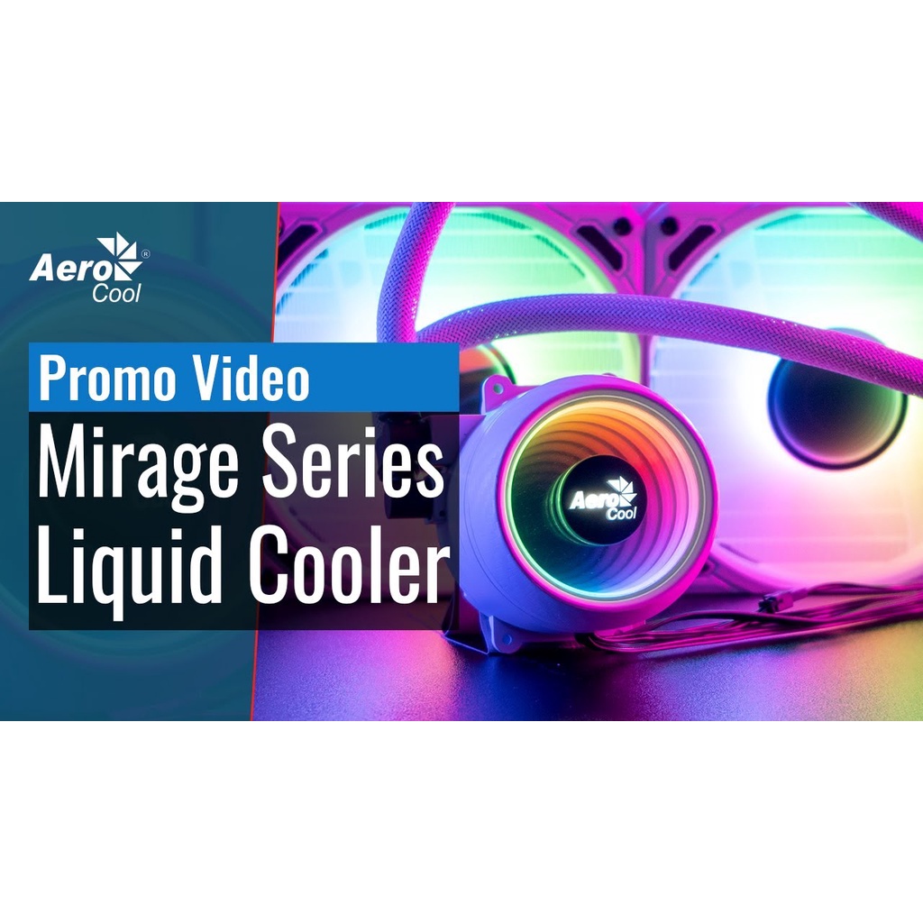 Aerocool Mirage L240 240MM ARGB Liquid Cooler - FAN NAMPOLL GAN