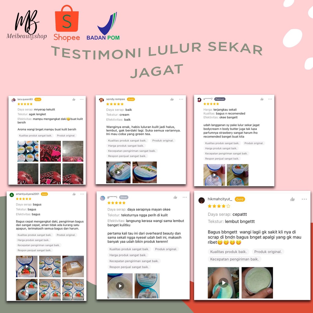 SEKAR JAGAT Lulur / Body Scrub Tradisional 100gr