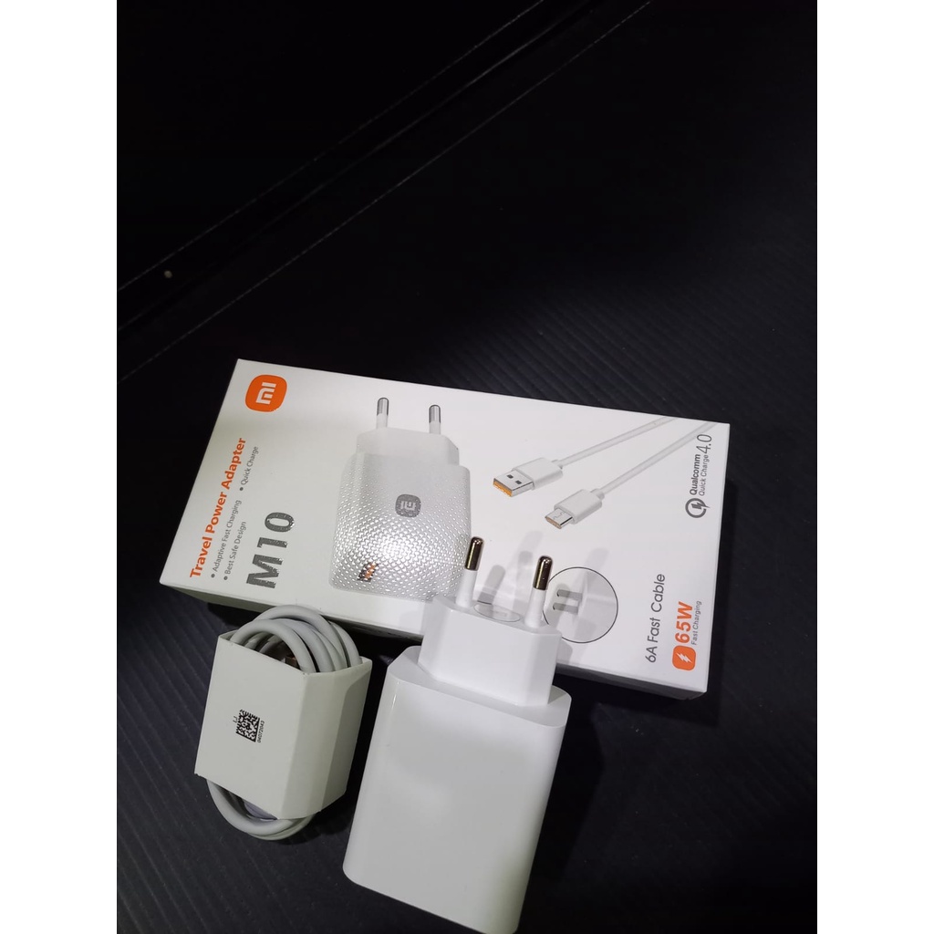 CHARGE TRAVEL XIAOMI MI10 65Watt TRAVEL POWER ADAPTER