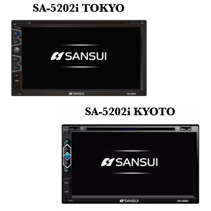 Hot Promo SANSUI SA-5202i FULL HD SA5202i MKV Tape TV Mobil Double din Head Unit