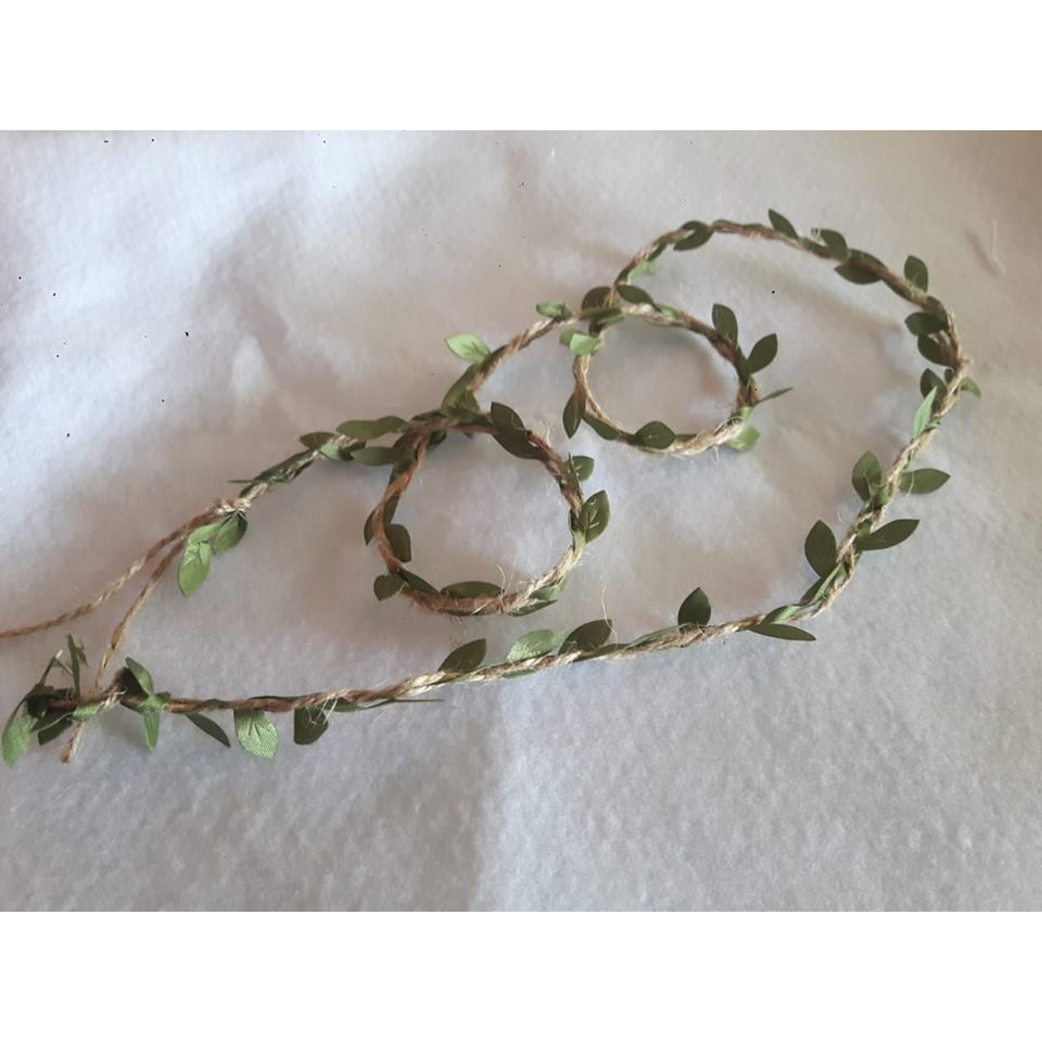 Tali Goni Rami Daun Pita Burlap per 2 Meter Vintage Decor Tali Goni Rami Daun Pita Burlap per 2 Meter Vintage Decor