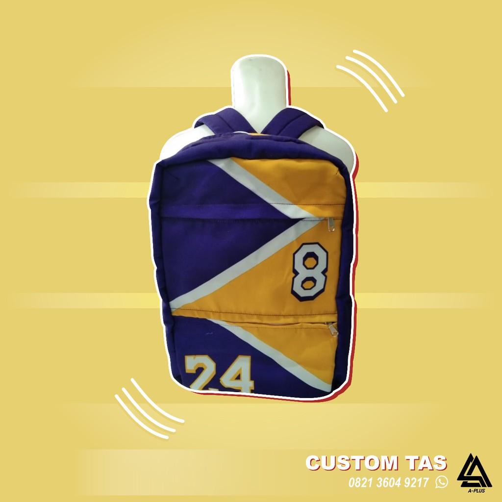 Tas BASKET/Backpack Seri KOBE BRYANT 8 MAMBA MENTALITY/Tas CUSTOM