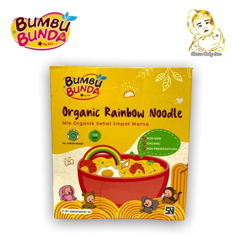 

BUMBU BUNDA Organic Rainbow Noodle
