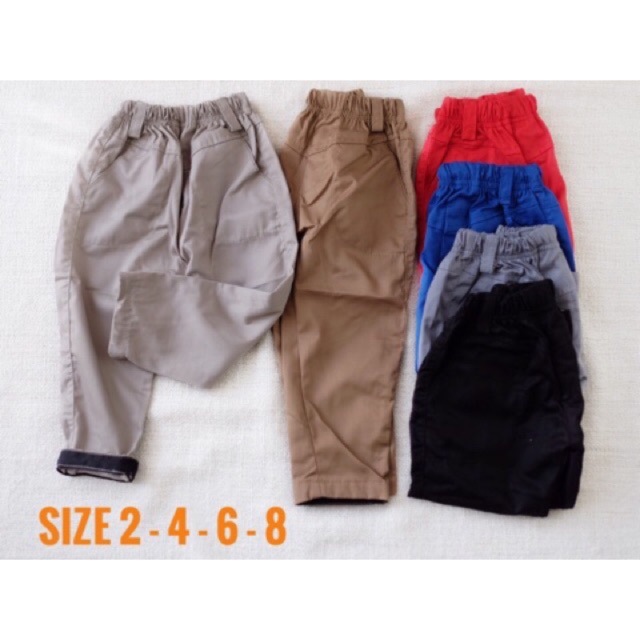 Celana Panjang chino Anak SIZE 2 4 6 8 Shopee Indonesia Celana Panjang chino Anak SIZE 2 4 6 8 Shopee Indonesia