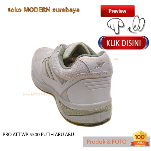 Sepatu pria olahraga sneakers kets tali PRO ATT WP 5500