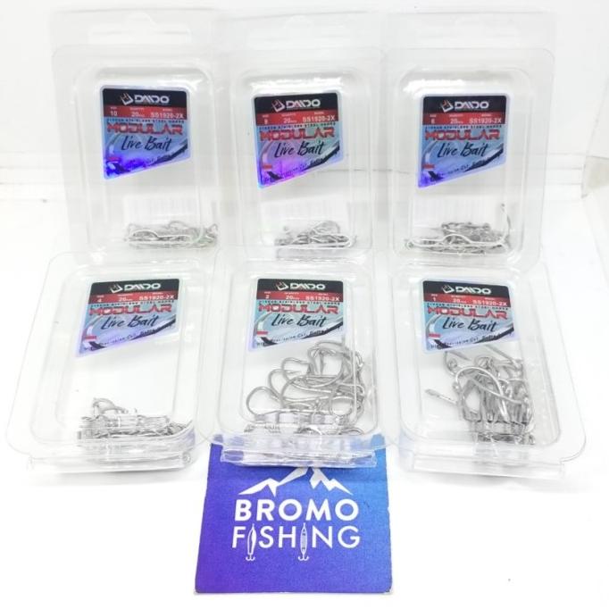 Kail Daido Modular Ss-1920 Kecil Live Bait Stainless Steel Murah