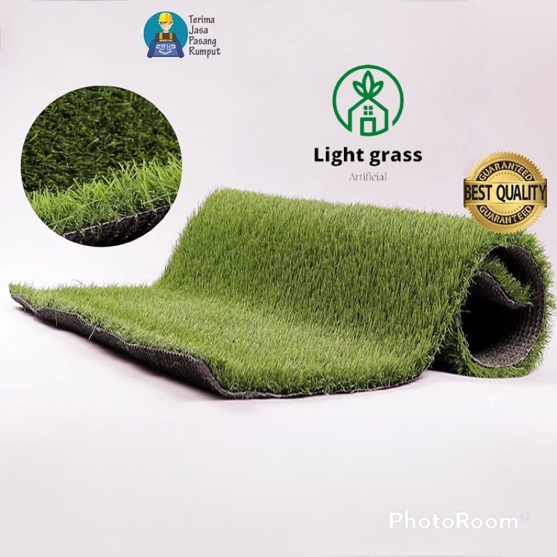 [ BISA COD ] Rumput Sintetis Swiss 30mm(3cm) - 1m x 1m - Karpet Rumput Sintetis - Rumput sintetis ta
