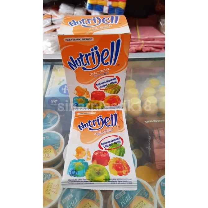 

10gr NUTRIJELL Tepung Agar Ager Puding nutrijel Aneka Rasa - 1 dus SALE Kode 925