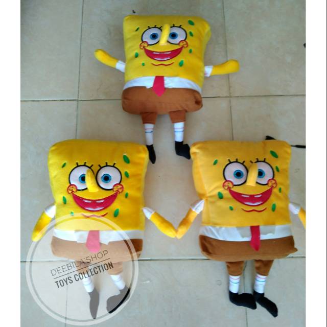 DEEBILASHOP - BONEKA SPONGEBOB L / BONEKA SPONGEBOB MURAH
