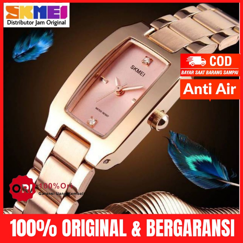 JAM TANGAN WANITA SKMEI 1400 / JAM TANGAN SKMEI WANITA ORIGINAL | JAM TANGAN ANTI AIR|SKIMEI SKEMEI-8