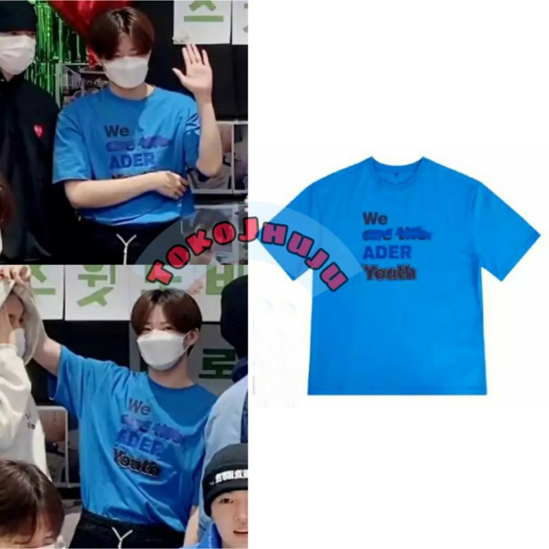 Baju Kaos Treasure Junkyu We Are Ader Youth sablon depan