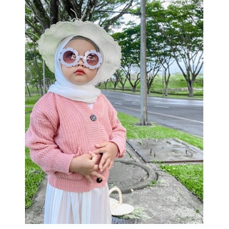 FX SHOP SWEATER CARDIGAN ANAK PEREMPUAN RAJUT / OLIVIA / CARDIGAN ZARA KIDS Anak Usia 2-10 Tahun