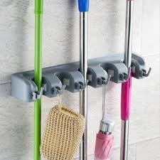 TBI 5 GANTUNGAN SAPU &amp; 6 HOOK MAGIC BROOM ORGANIZER - AS SEEN ON TV