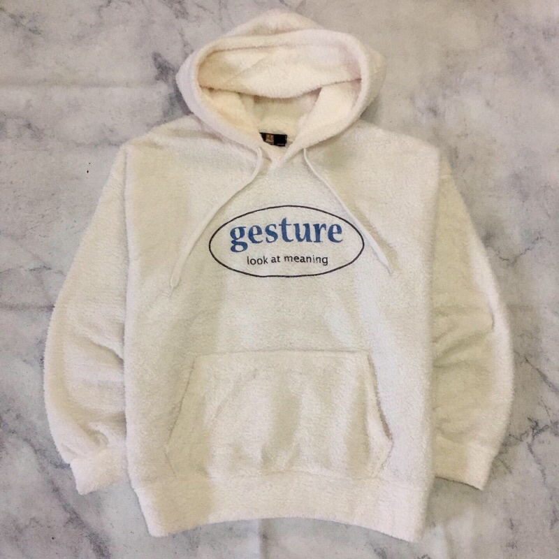 FRMD GESTURE SHERPA HOODIE