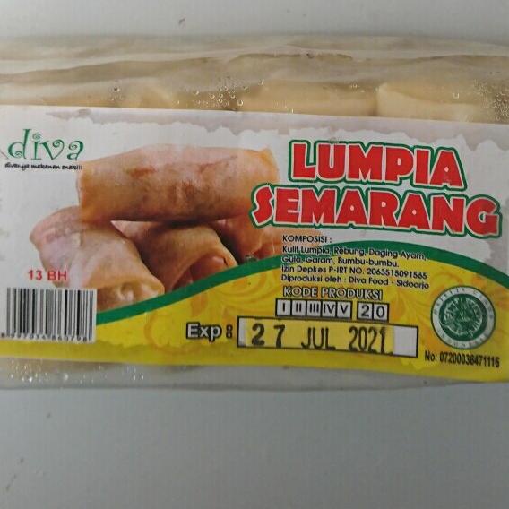 

Diva lumpia ayam dan semarang isi 13 BIG SALE Kode 185