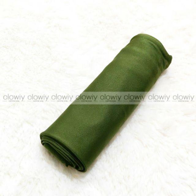 Clowiy Legging Panjang Spandex uk Sandar & Jumbo-Hijau