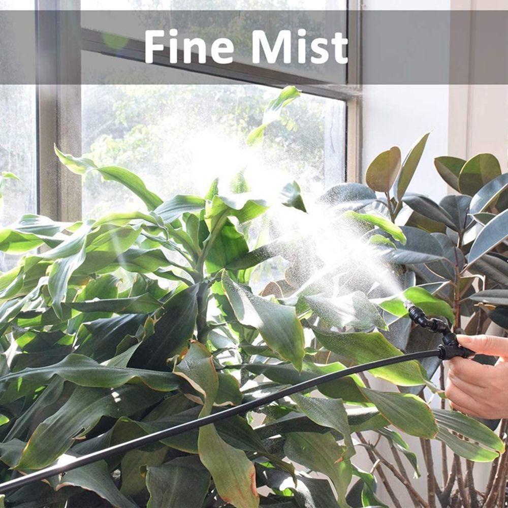 NICKOLAS1 Misting Nozzle Pendingin Terrarium 360derajat Untuk Reptil Greenhouse Berputar Hutan Hujan Quick Connector