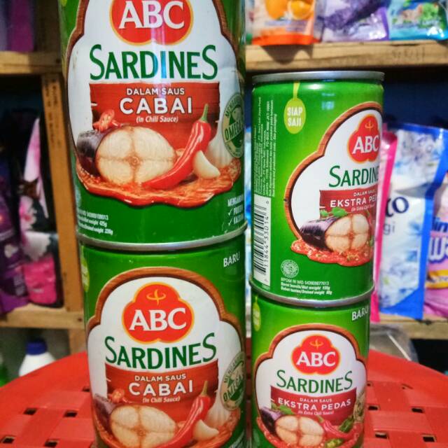 

sardines abc pedas/ saus cabai