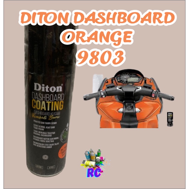 Jual Diton Premium Dashboard Coating Original Orange Dc Cat Semprot Shopee Indonesia