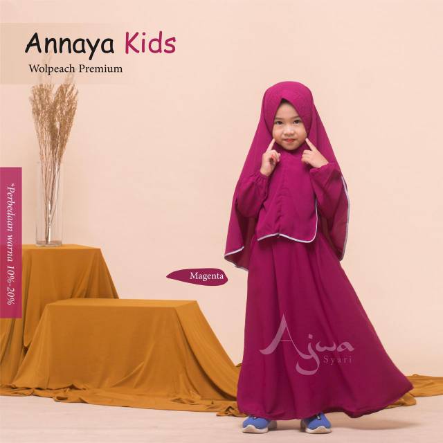 Annaya kids - gamis syari