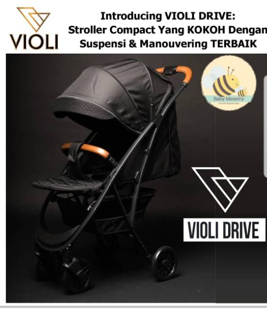 VIOLI DRIVE Stroller / stroller traveling super ringan / stroller bayi / violi / travel friendly / stroller murah