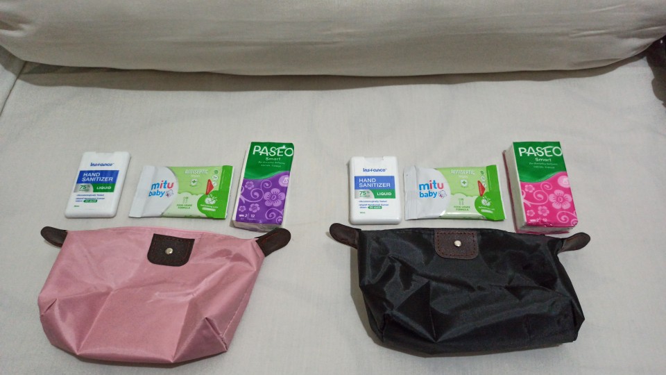 Paseo Mini Travel Pack 12 Sheet 2 Ply