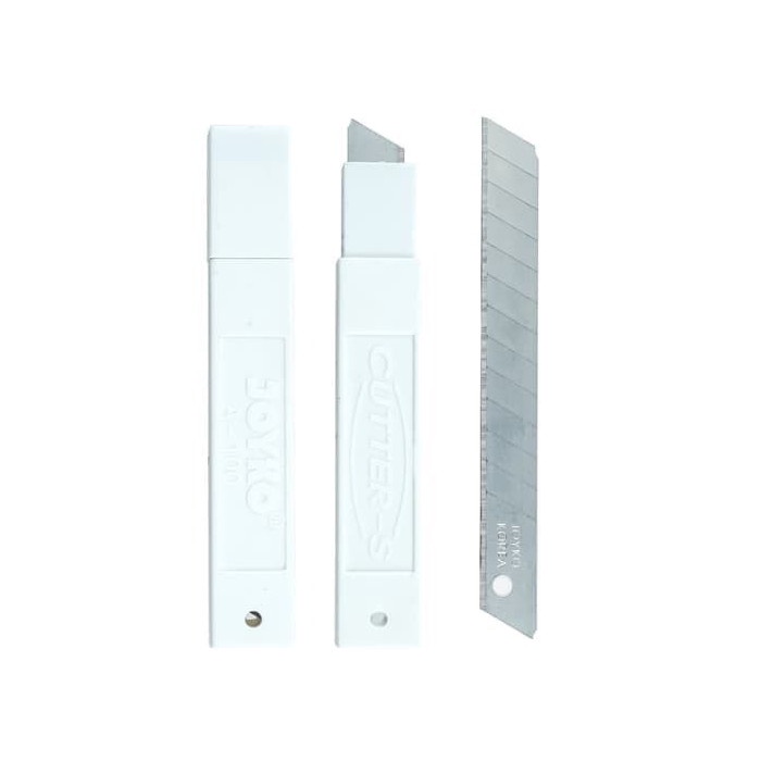 

Isi Cutter Joyko A-100 / Isi Cutter Kecil / 1 Tube 5 Pcs