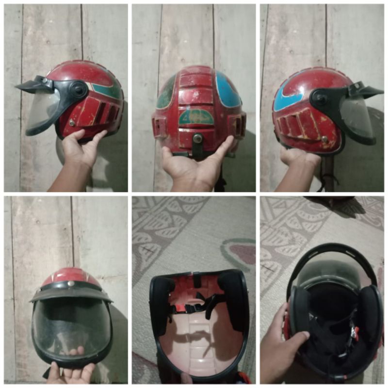 Helm Robot jadul