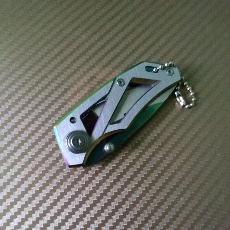 Pisau lipat Pisau Survival Outdoor Tajam GERBER Mini Remix