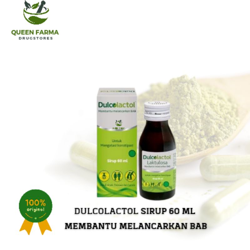 Dulcolactol Sirup 60 ml - Obat Sembelit untuk Bayi & Anak