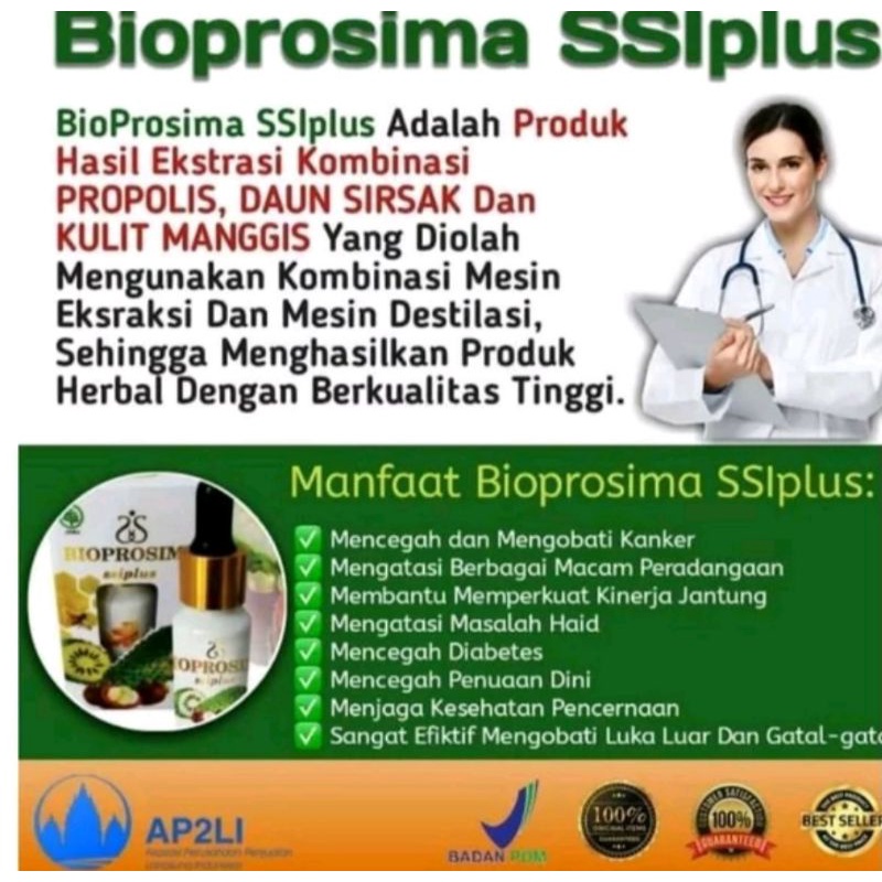 PROPOLIS BIO PROSIMA 1 BOX ISI 4 BOTOL ssiplus