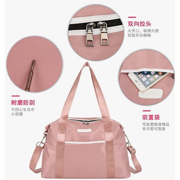 TASHAPPY GT1948 Tas Wanita TAS TRAVEL Kekinian Ada Talpan Import Model Korea Supplier Tas Import